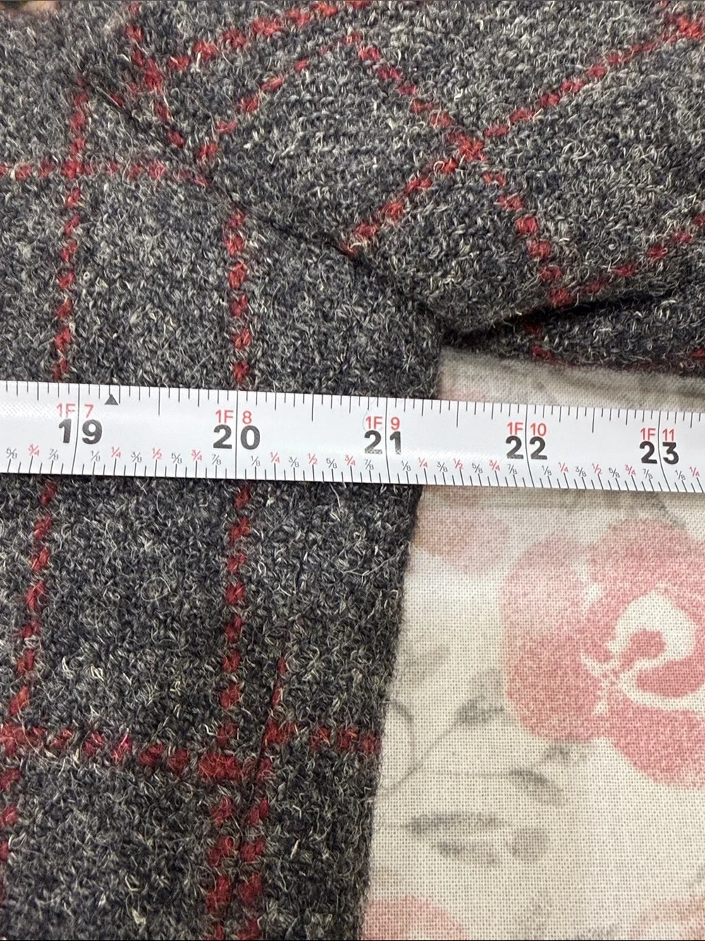Vintage HARRIS TWEED Scottish Wool Blazer Men’s Gray Classic Retro